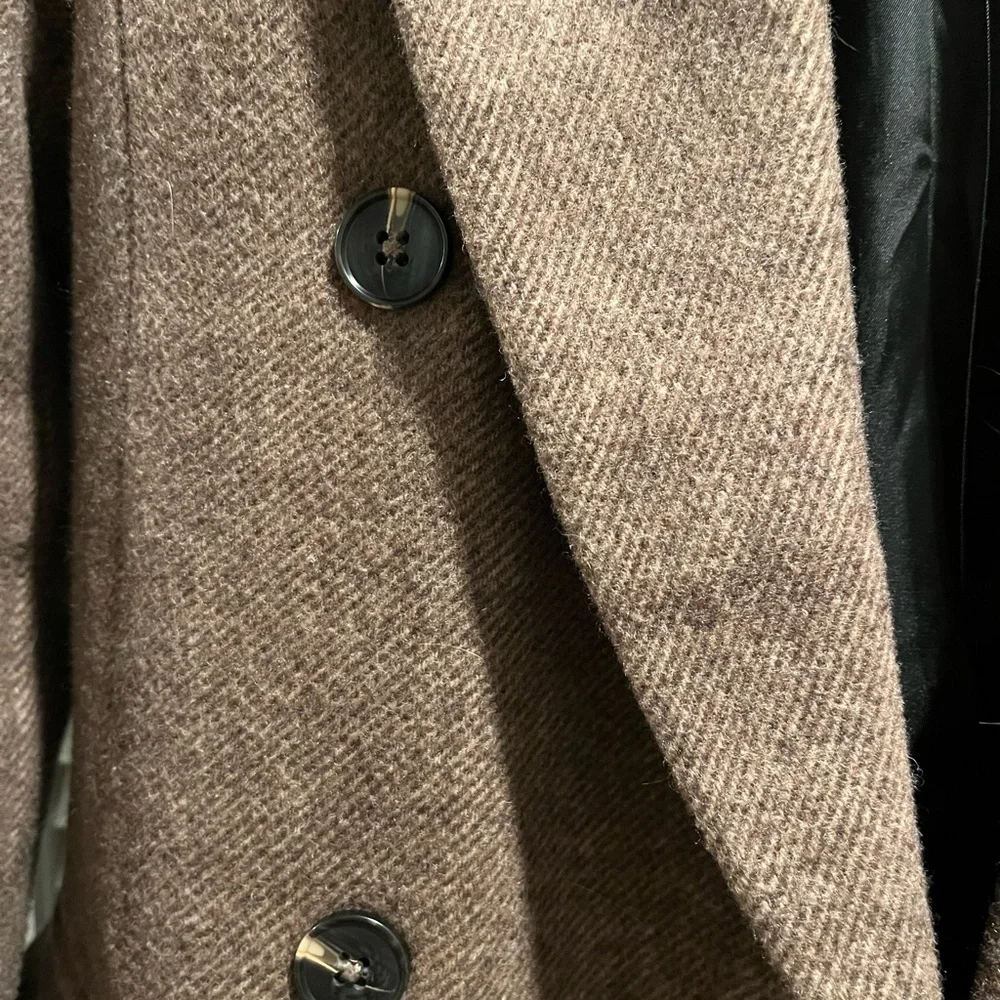 Reformation Lucas Coat Brown - Size S - Picture 7 of 7